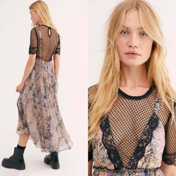 Free People Friar Park Maxi Dress NWOT